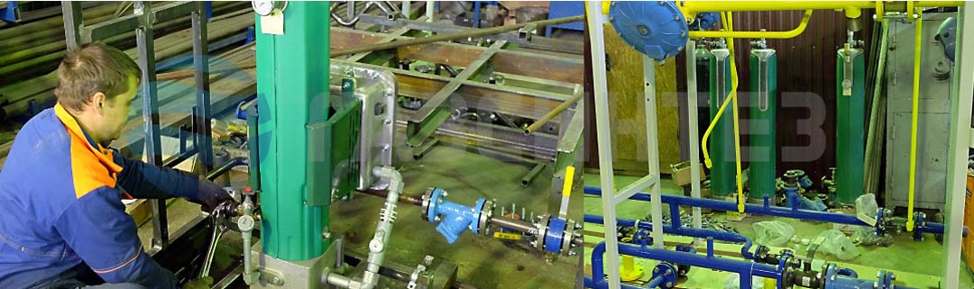 Цех по производству оборудования для сжиженных газов на Заводе ГазСинтез